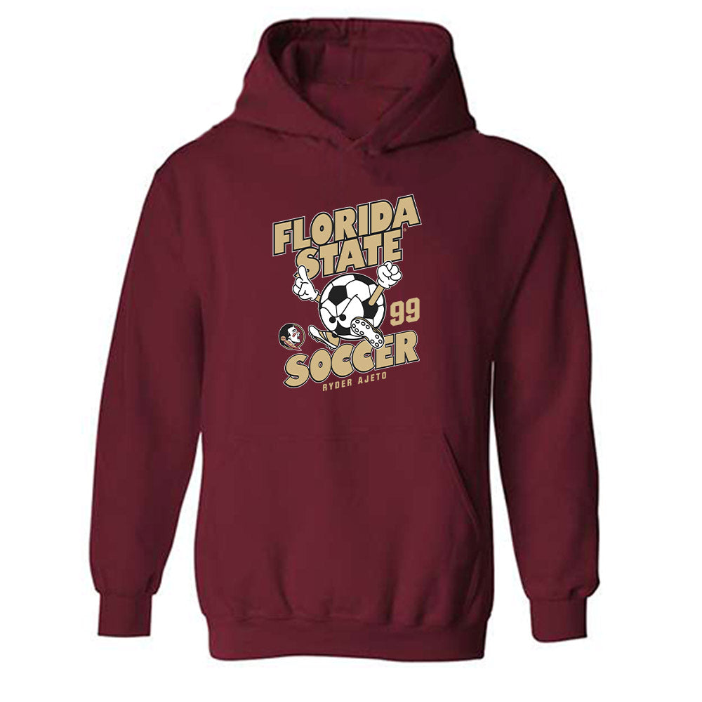 FSU - NCAA Women's Soccer : Ryder Ajeto - Fashion Shersey Hooded Sweatshirt-0
