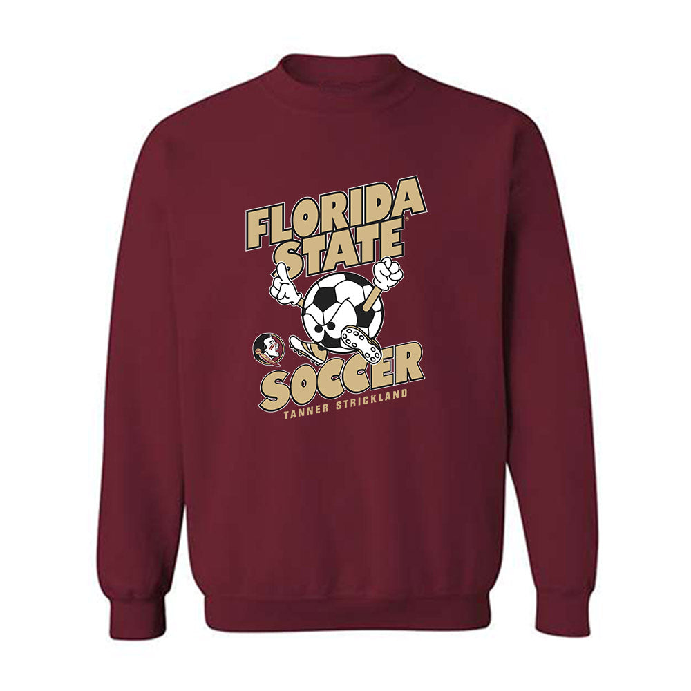 FSU - NCAA Women's Soccer : Tanner Strickland - Fashion Shersey Crewneck Sweatshirt-0