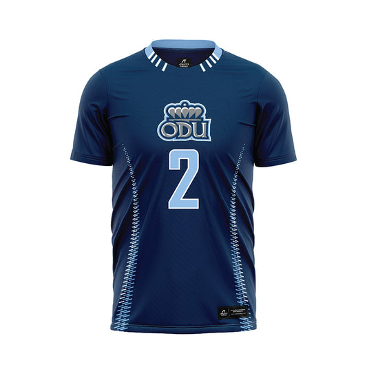 Old Dominion - NCAA Women's Field Hockey : Anna Riesser - Blue Soccer Jersey-0