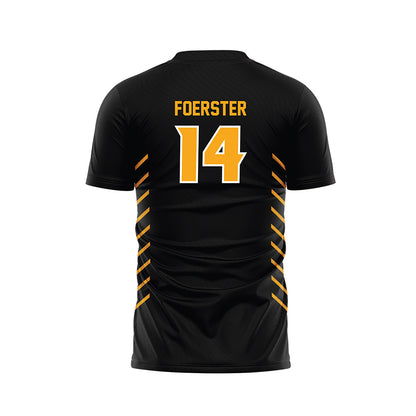 VCU - NCAA Women's Field Hockey : Emily Foerster - Black Soccer Jersey-1