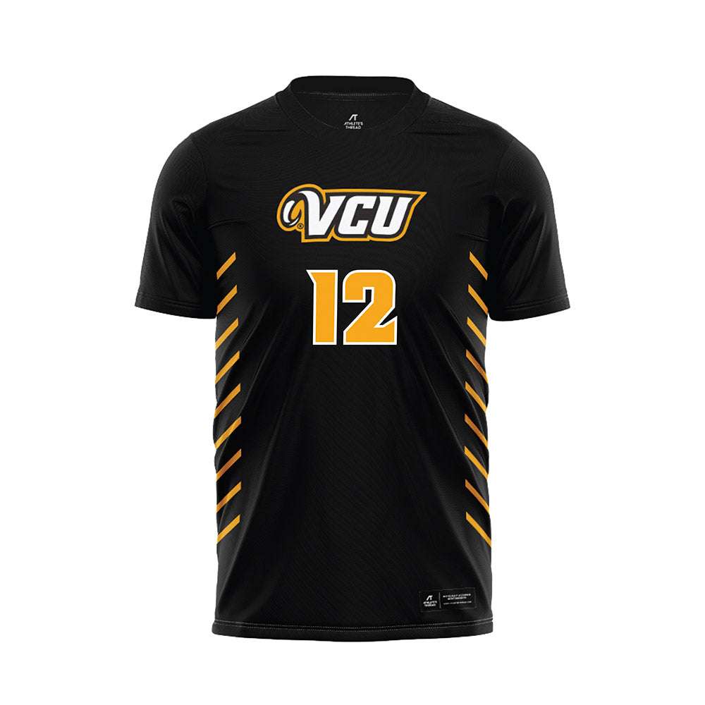 VCU - NCAA Women's Field Hockey : Josefina Ventimiglia - Black Soccer Jersey-0