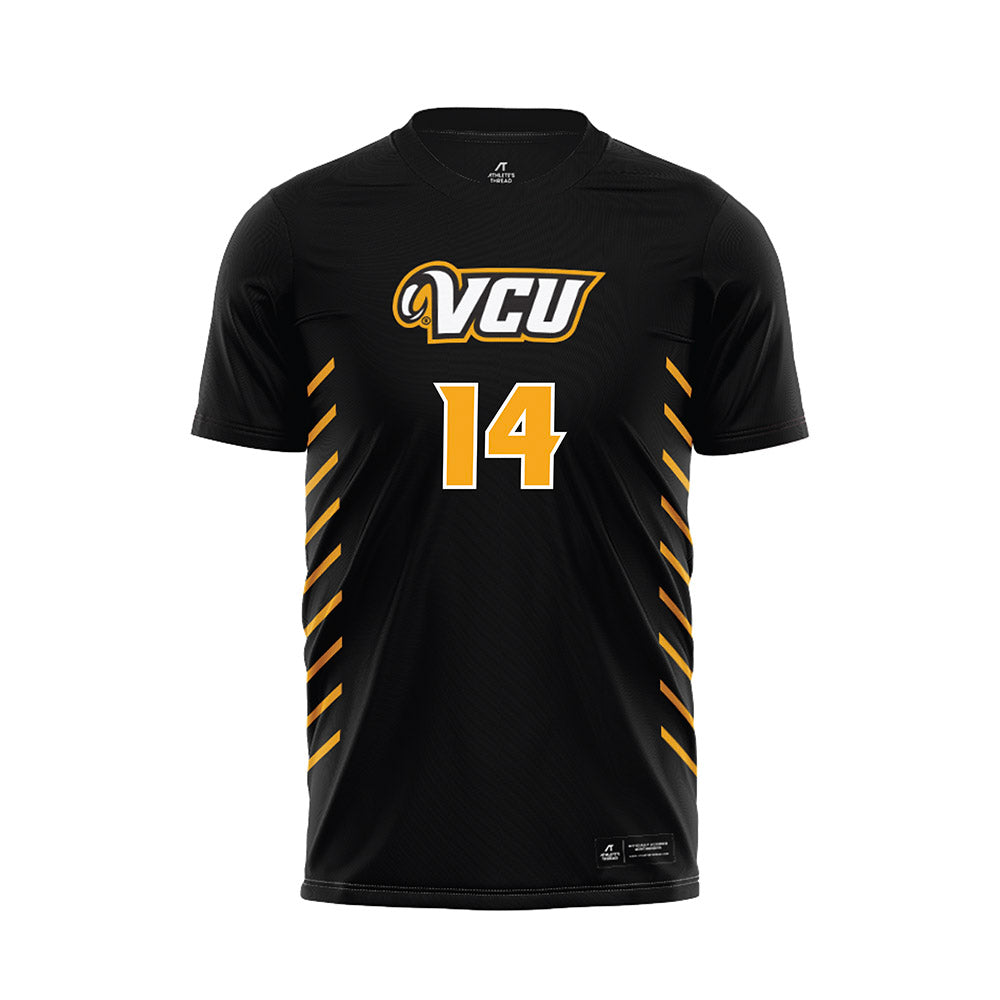 VCU - NCAA Women's Field Hockey : Emily Foerster - Black Soccer Jersey-0