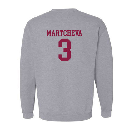 Virginia Tech - NCAA Women's Volleyball : Santina Martcheva - Fashion Shersey Crewneck Sweatshirt-1