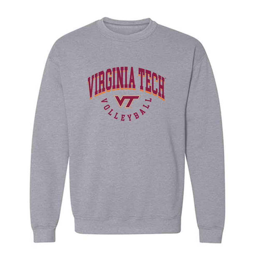 Virginia Tech - NCAA Women's Volleyball : Reese Hazelton - Fashion Shersey Crewneck Sweatshirt-0