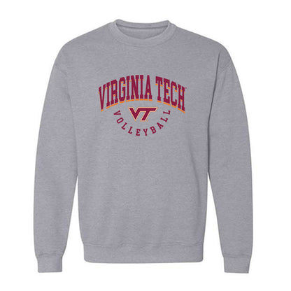 Virginia Tech - NCAA Women's Volleyball : Reese Hazelton - Fashion Shersey Crewneck Sweatshirt-0