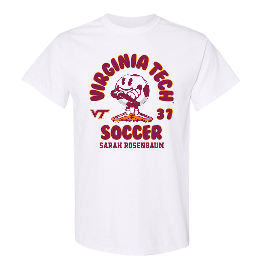 Virginia Tech - NCAA Women's Soccer : Sarah Rosenbaum - Fashion Shersey T-Shirt-0