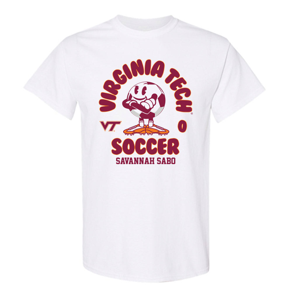 Virginia Tech - NCAA Women's Soccer : Savannah Sabo - Fashion Shersey T-Shirt-0
