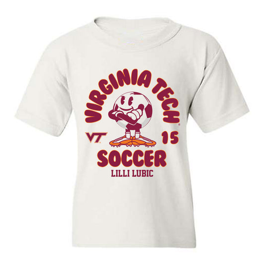 Virginia Tech - NCAA Women's Soccer : Lilli Lubic - Fashion Shersey Youth T-Shirt-0