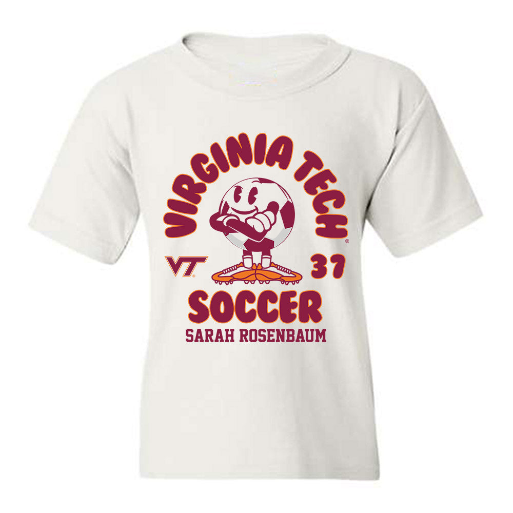 Virginia Tech - NCAA Women's Soccer : Sarah Rosenbaum - Fashion Shersey Youth T-Shirt-0