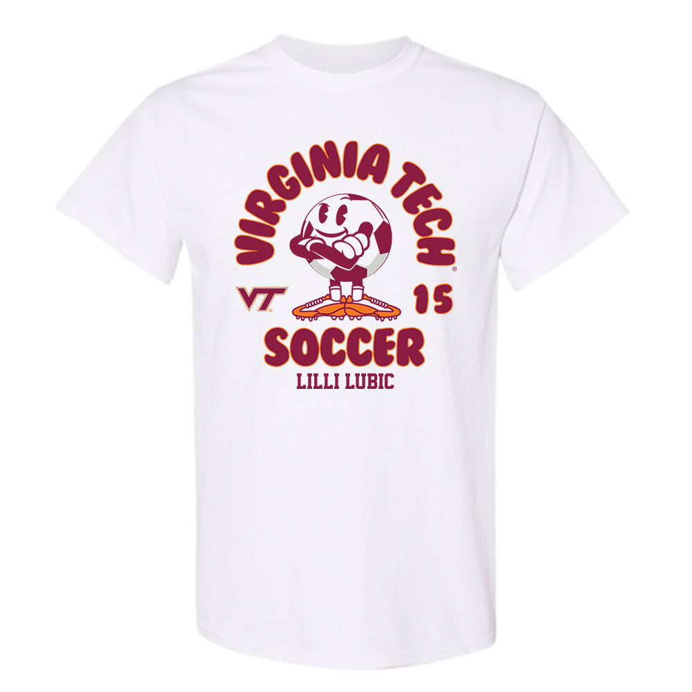 Virginia Tech - NCAA Women's Soccer : Lilli Lubic - Fashion Shersey T-Shirt-0