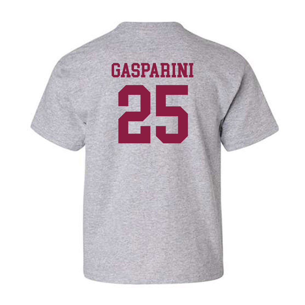 Virginia Tech - NCAA Women's Volleyball : Sara Gasparini - Fashion Shersey Youth T-Shirt-1