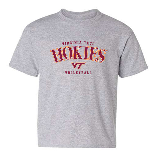 Virginia Tech - NCAA Women's Volleyball : Sara Gasparini - Fashion Shersey Youth T-Shirt-0