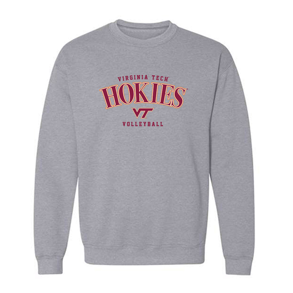 Virginia Tech - NCAA Women's Volleyball : Reese Hazelton - Fashion Shersey Crewneck Sweatshirt-0
