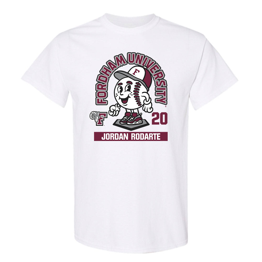Fordham - NCAA Baseball : Jordan Rodarte - Fashion Shersey T-Shirt-0