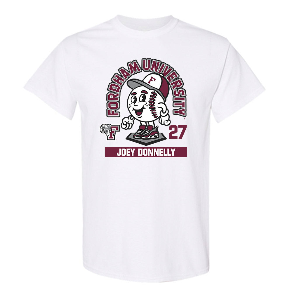 Fordham - NCAA Baseball : Joey Donnelly - Fashion Shersey T-Shirt-0