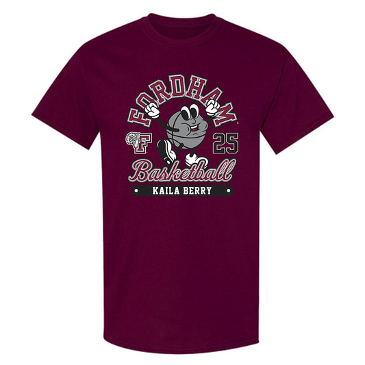 Fordham - NCAA Women's Basketball : Kaila Berry - Fashion Shersey T-Shirt-0