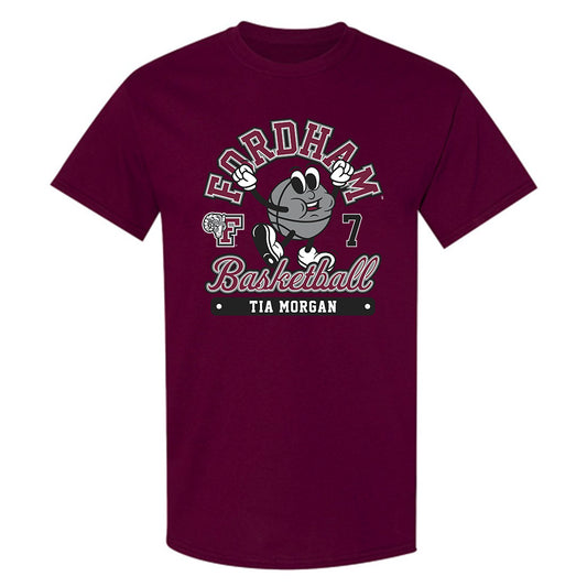 Fordham - NCAA Women's Basketball : Tia Morgan - Fashion Shersey T-Shirt-0
