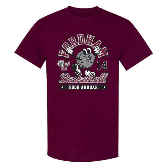 Fordham - NCAA Men's Basketball : Roor Akhuar - Fashion Shersey T-Shirt-0