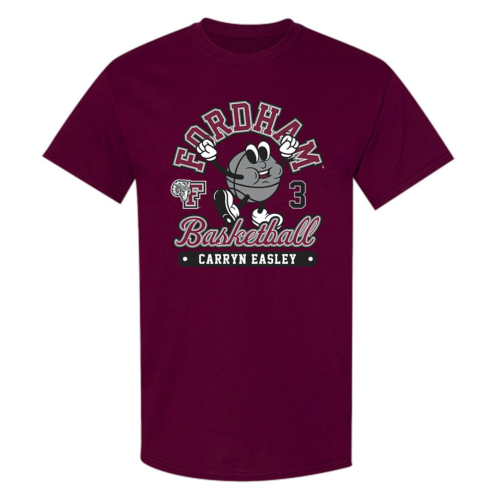 Fordham - NCAA Women's Basketball : Carryn Easley - Fashion Shersey T-Shirt-0