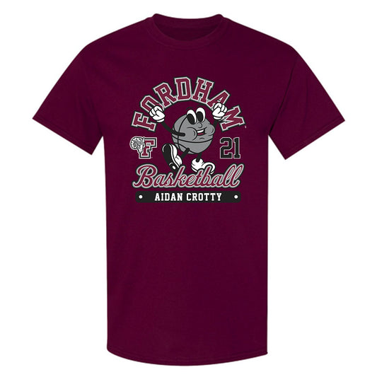 Fordham - NCAA Men's Basketball : Aidan Crotty - Fashion Shersey T-Shirt-0