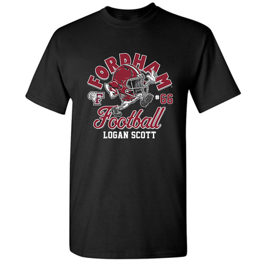 Fordham - NCAA Football : Logan Scott - Fashion Shersey T-Shirt-0