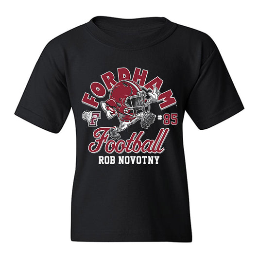 Fordham - NCAA Football : Rob Novotny - Fashion Shersey Youth T-Shirt-0