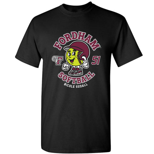 Fordham - NCAA Softball : Nicole Sudall - Fashion Shersey T-Shirt-0