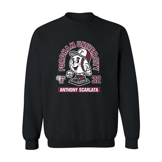 Fordham - NCAA Baseball : Anthony Scarlata - Fashion Shersey Crewneck Sweatshirt-0