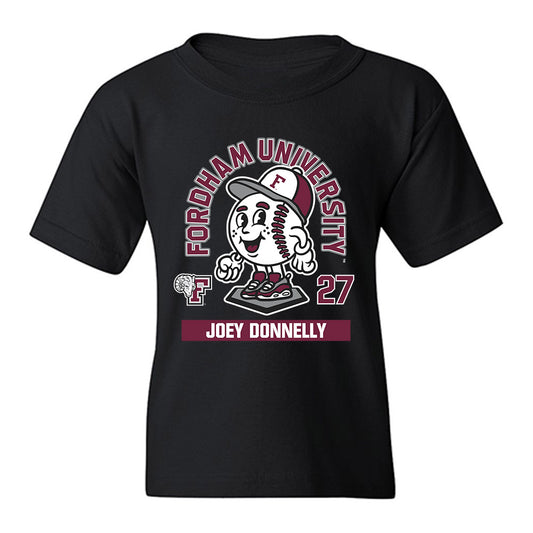 Fordham - NCAA Baseball : Joey Donnelly - Fashion Shersey Youth T-Shirt-0