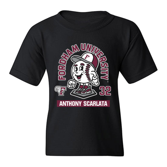 Fordham - NCAA Baseball : Anthony Scarlata - Fashion Shersey Youth T-Shirt-0