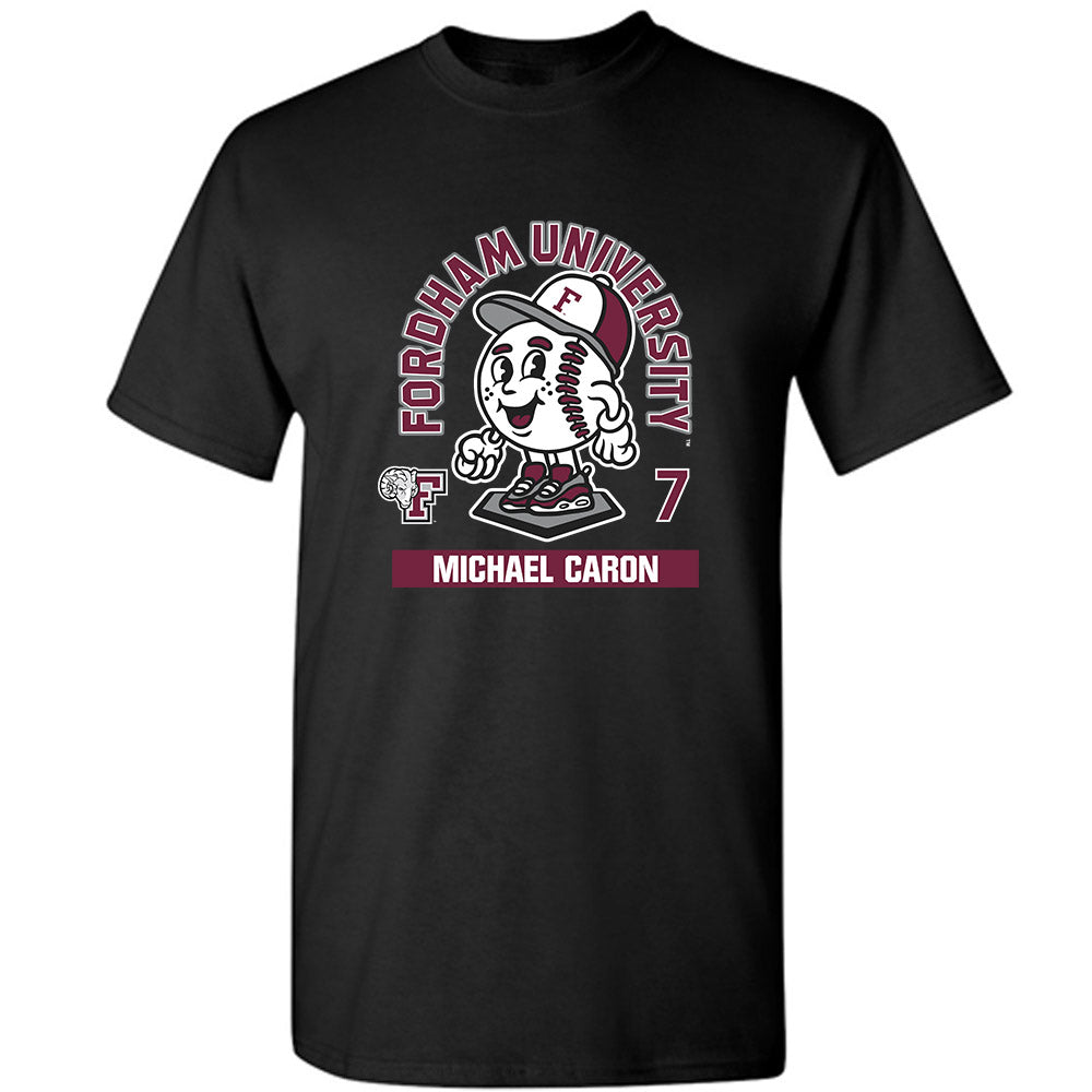Fordham - NCAA Baseball : Michael Caron - Fashion Shersey T-Shirt-0