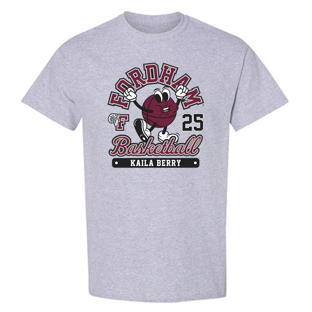 Fordham - NCAA Women's Basketball : Kaila Berry - Fashion Shersey T-Shirt-0