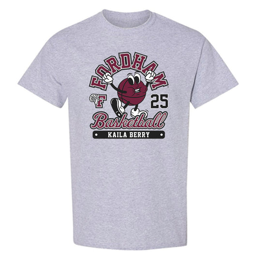 Fordham - NCAA Women's Basketball : Kaila Berry - Fashion Shersey T-Shirt-0