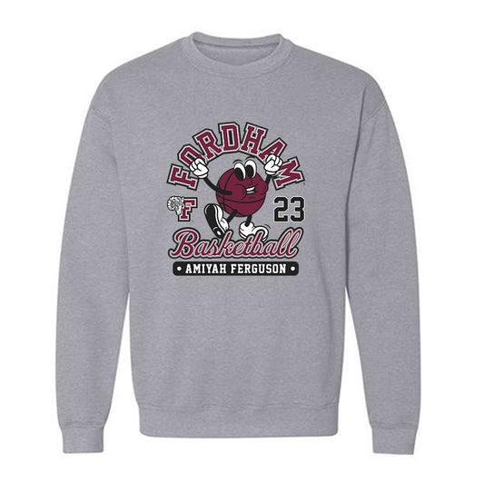 Fordham - NCAA Women's Basketball : Amiyah Ferguson - Fashion Shersey Crewneck Sweatshirt