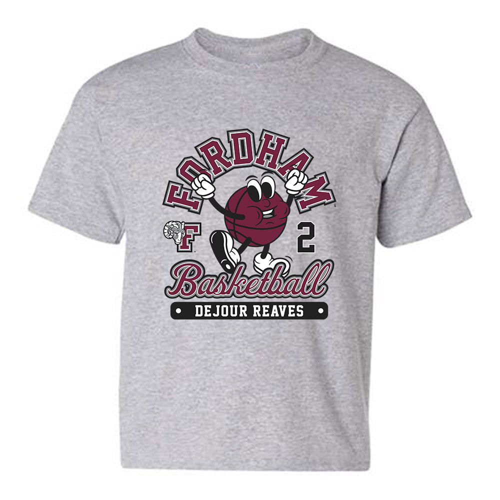 Fordham - NCAA Men's Basketball : Dejour Reaves - Fashion Shersey Youth T-Shirt-0