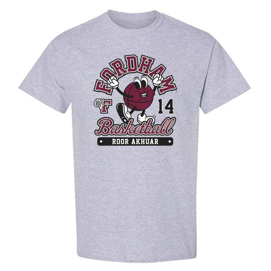 Fordham - NCAA Men's Basketball : Roor Akhuar - Fashion Shersey T-Shirt-0