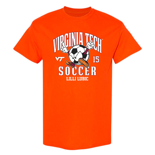 Virginia Tech - NCAA Women's Soccer : Lilli Lubic - Fashion Shersey T-Shirt-0