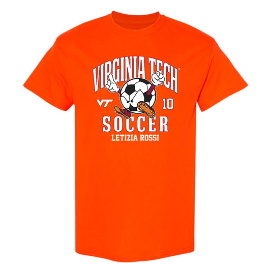 Virginia Tech - NCAA Women's Soccer : Letizia Rossi - Fashion Shersey T-Shirt-0