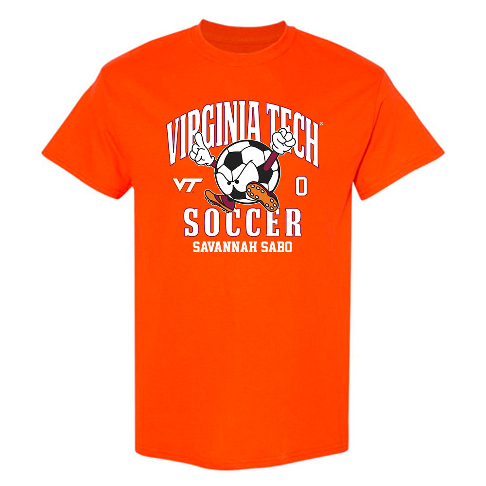 Virginia Tech - NCAA Women's Soccer : Savannah Sabo - Fashion Shersey T-Shirt-0