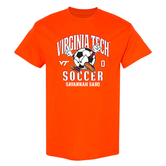 Virginia Tech - NCAA Women's Soccer : Savannah Sabo - Fashion Shersey T-Shirt-0
