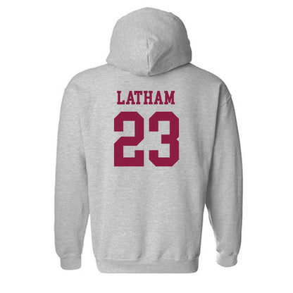 Virginia Tech - NCAA Women's Basketball : Alyssa Latham - Fashion Shersey Hooded Sweatshirt-1
