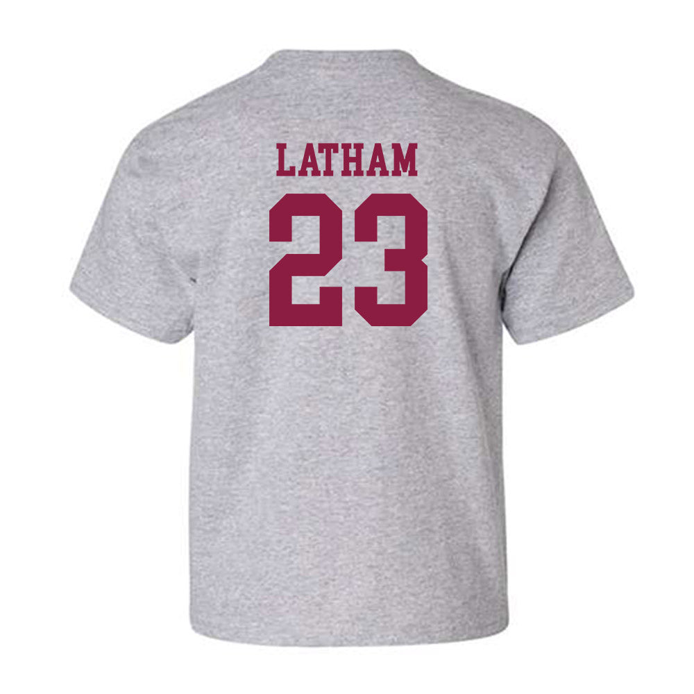 Virginia Tech - NCAA Women's Basketball : Alyssa Latham - Fashion Shersey Youth T-Shirt-1