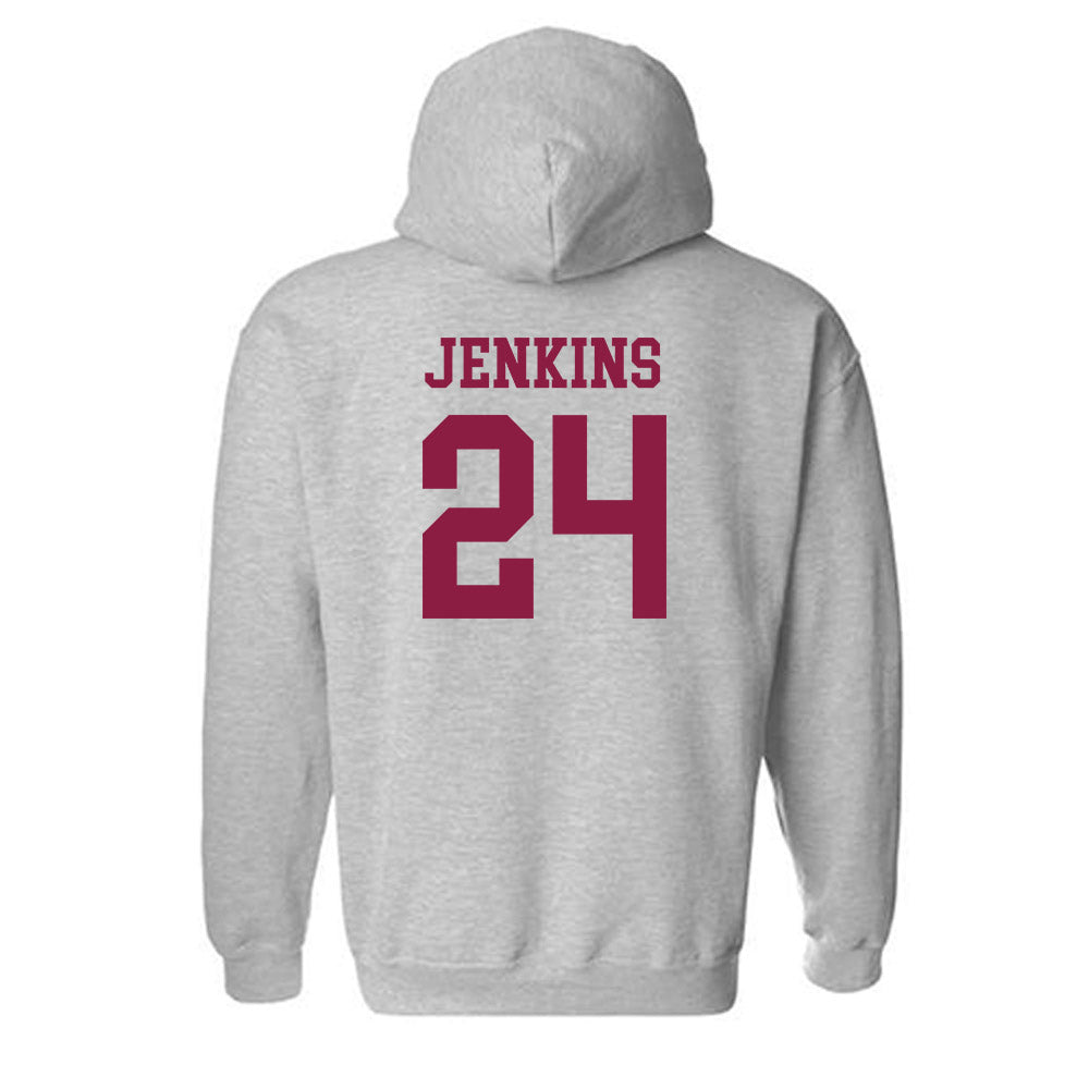 Virginia Tech - NCAA Women's Basketball : Amani Jenkins - Fashion Shersey Hooded Sweatshirt-1