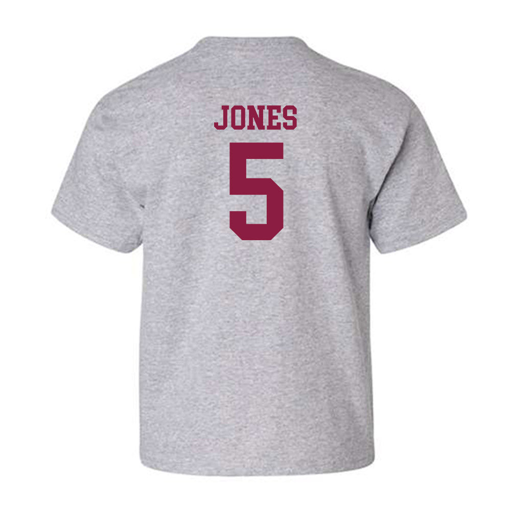 Virginia Tech - NCAA Men's Basketball : SinCere Jones - Fashion Shersey Youth T-Shirt-1