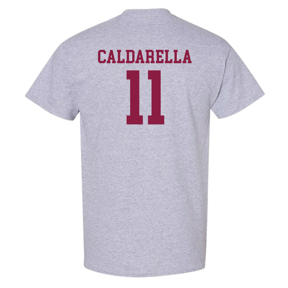 Virginia Tech - NCAA Men's Basketball : James Caldarella - Fashion Shersey T-Shirt-1