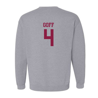 Virginia Tech - NCAA Women's Basketball : Natalee Goff - Fashion Shersey Crewneck Sweatshirt-1