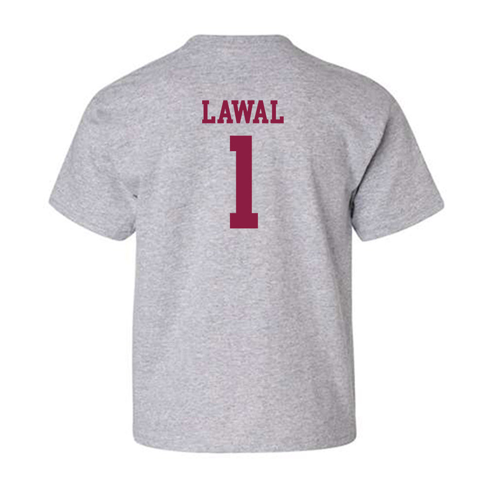 Virginia Tech - NCAA Men's Basketball : Tobi Lawal - Fashion Shersey Youth T-Shirt-1