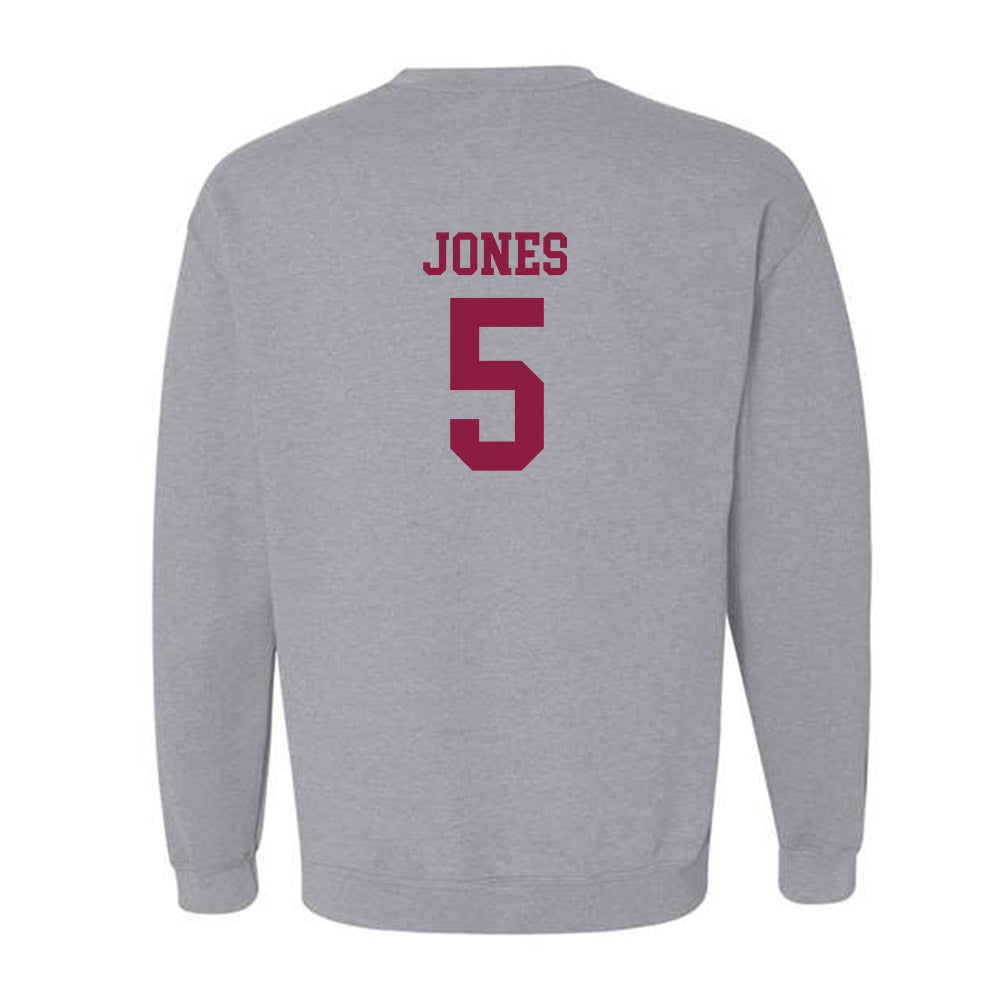 Virginia Tech - NCAA Men's Basketball : SinCere Jones - Fashion Shersey Crewneck Sweatshirt-1