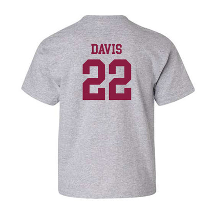 Virginia Tech - NCAA Men's Basketball : Solomon Davis - Fashion Shersey Youth T-Shirt-1