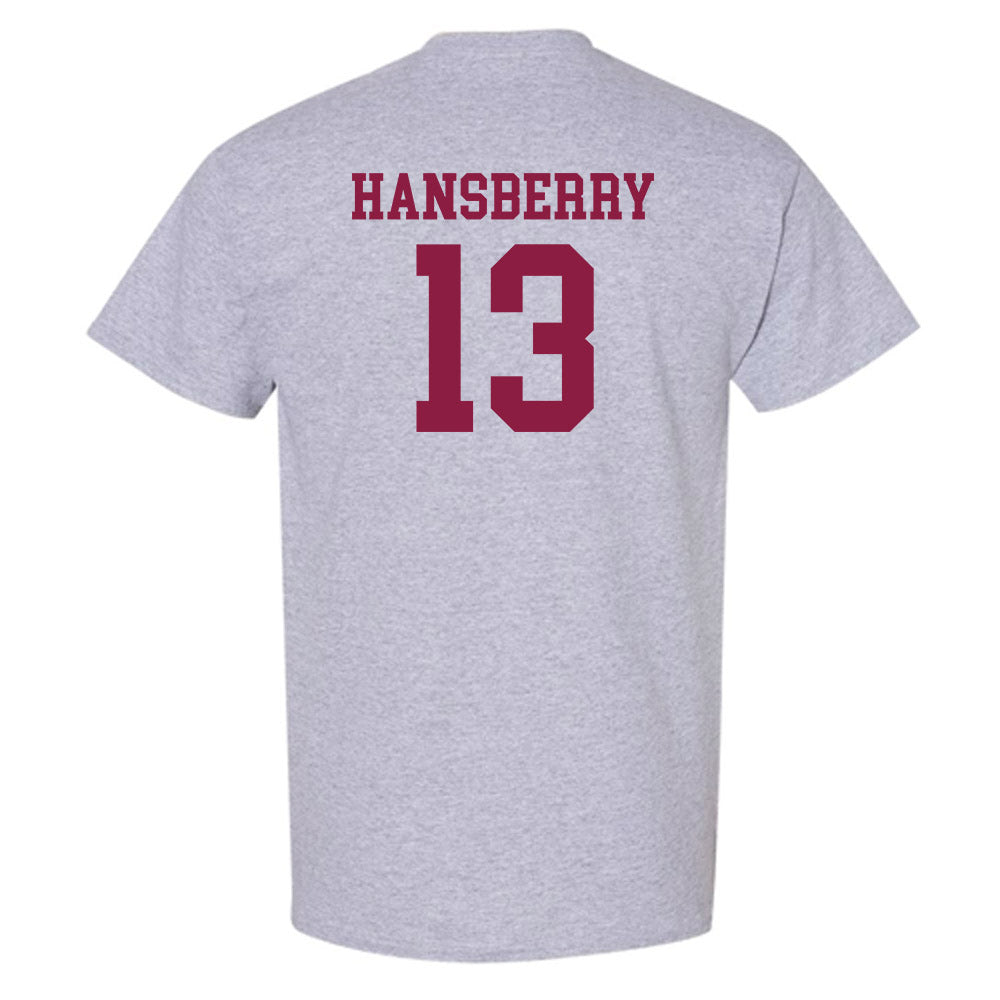 Virginia Tech - NCAA Men's Basketball : Amani Hansberry - Fashion Shersey T-Shirt-1